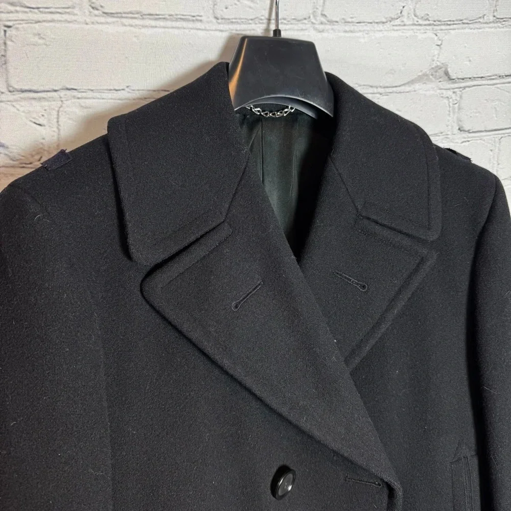 Vintage US Naval Academy Jacob Reed’s Sons Men’s Wool Peacoat 1967